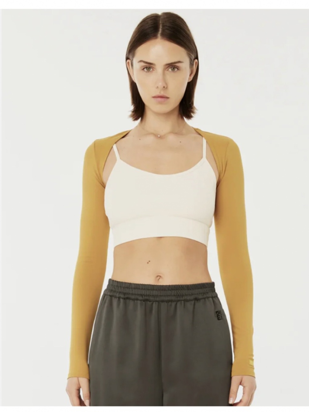 PE NATION | Reform Bolero and Bra - Honey M NWOT